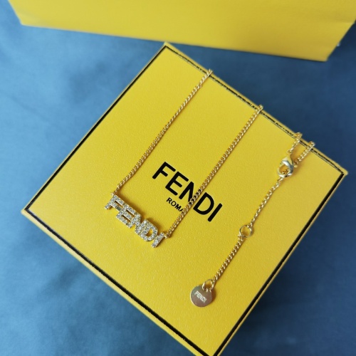 Fendi Necklace #923224 $36.00 USD, Wholesale Replica Fendi Necklaces