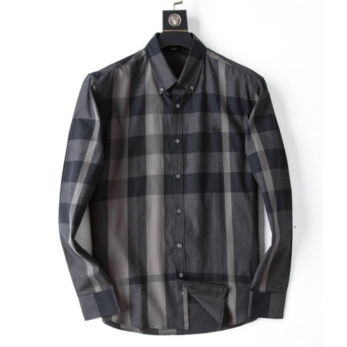 Burberry Shirts Long Sleeved For Men #923950 $34.00 USD, Wholesale Replica Burberry Shirts