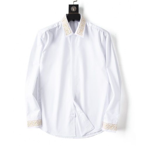 Versace Shirts Long Sleeved For Men #923973 $38.00 USD, Wholesale Replica Versace Shirts