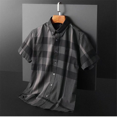 Burberry Shirts Short Sleeved For Men #924006 $32.00 USD, Wholesale Replica Burberry Shirts