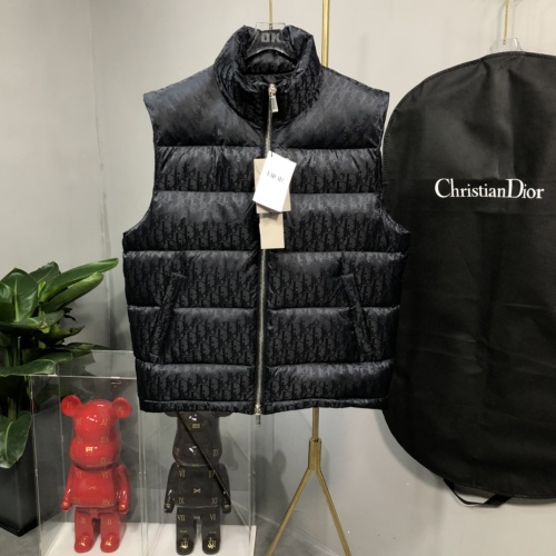 Christian Dior Down Feather Coat Sleeveless For Unisex #926246 $135.00 USD, Wholesale Replica Christian Dior Down Feather Coat