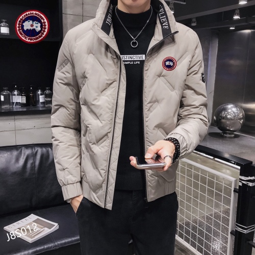 Replica Canada Goose Down Feather Coat Long Sleeved For Men #927510 $82.00 USD for Wholesale