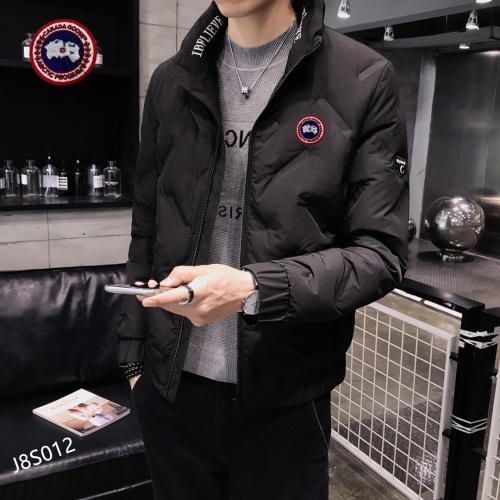 Replica Canada Goose Down Feather Coat Long Sleeved For Men #927511 $82.00 USD for Wholesale