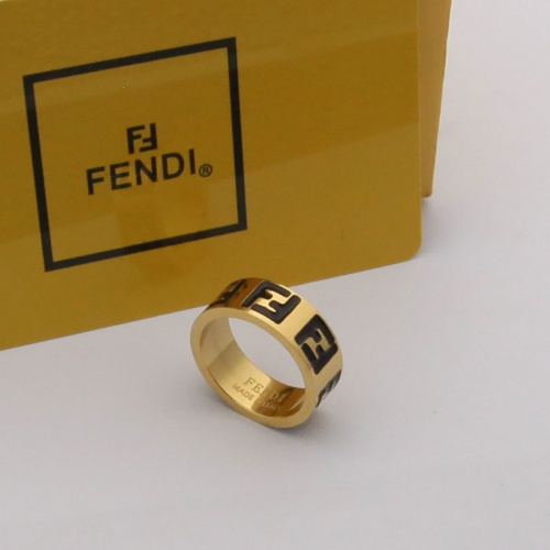 Fendi rings #930455 $27.00 USD, Wholesale Replica Fendi Rings