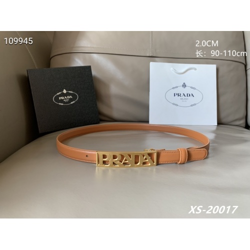 Prada AAA Quality Belts For Women #930961 $68.00 USD, Wholesale Replica Prada AAA Quality Belts