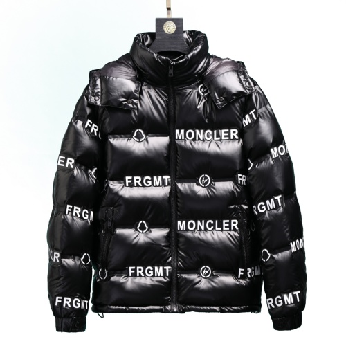 Moncler Down Feather Coat Long Sleeved For Men #933568 $158.00 USD, Wholesale Replica Moncler Down Feather Coat