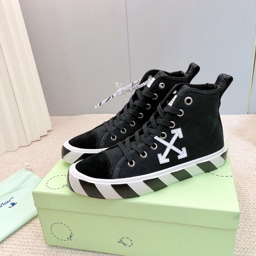 Off-White High Tops Shoes For Men #934487 $80.00 USD, Wholesale Replica Off-White High Tops Shoes