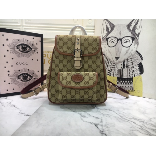 Gucci AAA Quality Backpacks For Women #935272 $88.00 USD, Wholesale Replica Gucci AAA Quality Backpacks