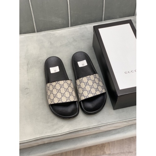 Gucci Slippers For Men #935958 $38.00 USD, Wholesale Replica Gucci Slippers