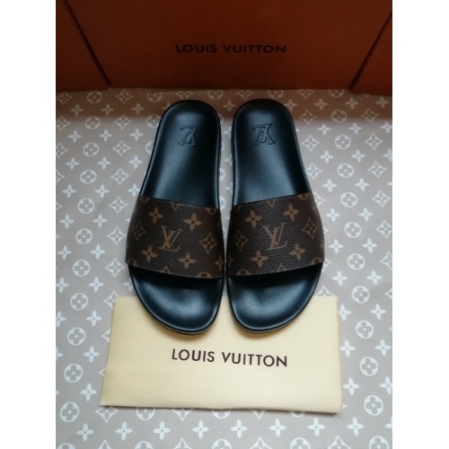 Louis Vuitton Slippers For Men #937033 $38.00 USD, Wholesale Replica Louis Vuitton Slippers