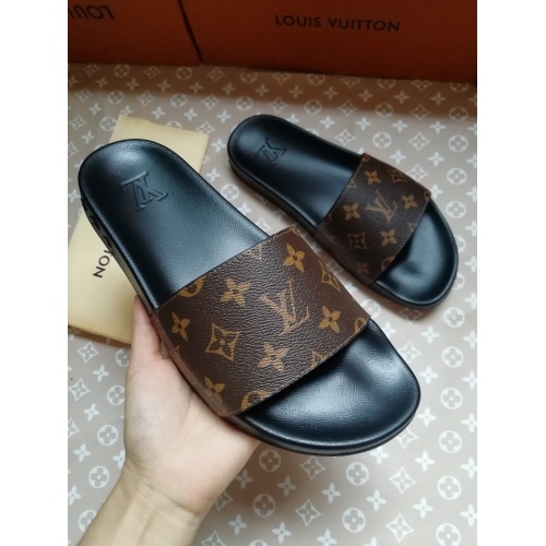 Replica Louis Vuitton Slippers For Men #937033 $38.00 USD for Wholesale