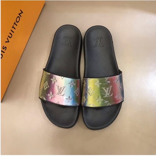 Louis Vuitton Slippers For Men #937282 $38.00 USD, Wholesale Replica Louis Vuitton Slippers