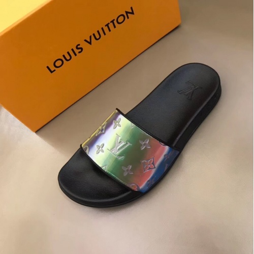 Replica Louis Vuitton Slippers For Men #937282 $38.00 USD for Wholesale