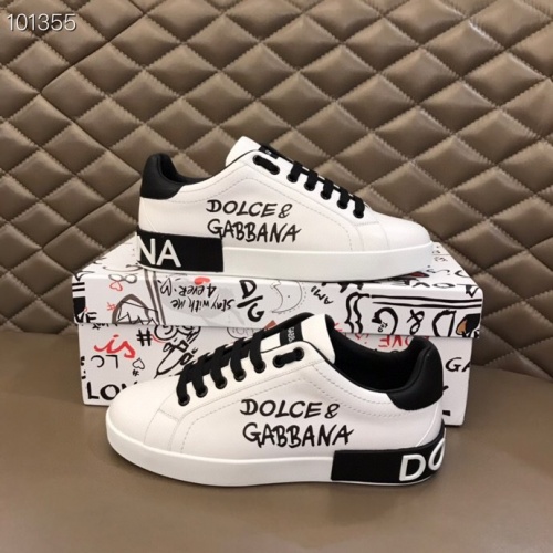 Dolce &amp; Gabbana D&amp;G Casual Shoes For Men #938895 $72.00 USD, Wholesale Replica Dolce &amp; Gabbana D&amp;G Casual Shoes