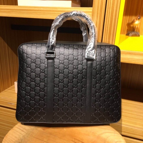 Replica Gucci AAA Man Handbags #938912 $105.00 USD for Wholesale