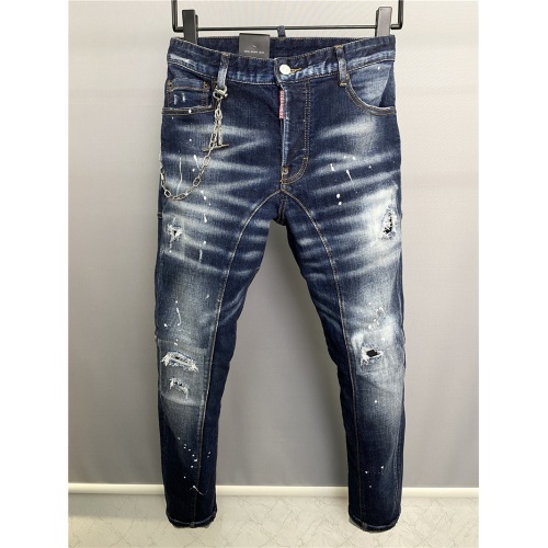 Dsquared Jeans For Men #940702 $62.00 USD, Wholesale Replica Dsquared Jeans