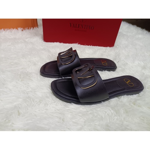 Valentino Slippers For Women #942647 $64.00 USD, Wholesale Replica Valentino Slippers