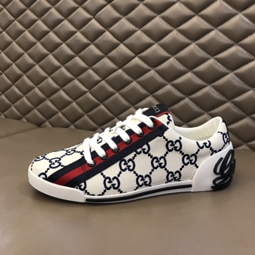 Replica Gucci Casual Shoes For Men #944661 $80.00 USD for Wholesale