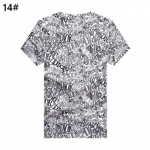 Replica Christian Dior T-Shirts Short Sleeved For Men #947350 $24.00 USD for Wholesale