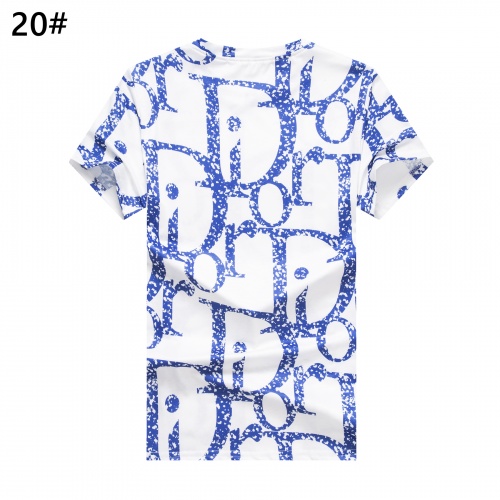 Replica Christian Dior T-Shirts Short Sleeved For Men #947355 $24.00 USD for Wholesale