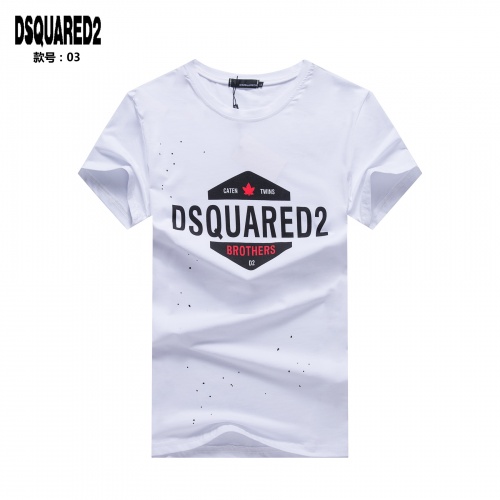 Dsquared T-Shirts Short Sleeved For Men #947419 $24.00 USD, Wholesale Replica Dsquared T-Shirts