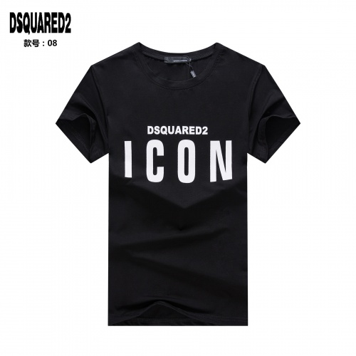 Dsquared T-Shirts Short Sleeved For Men #947422 $24.00 USD, Wholesale Replica Dsquared T-Shirts