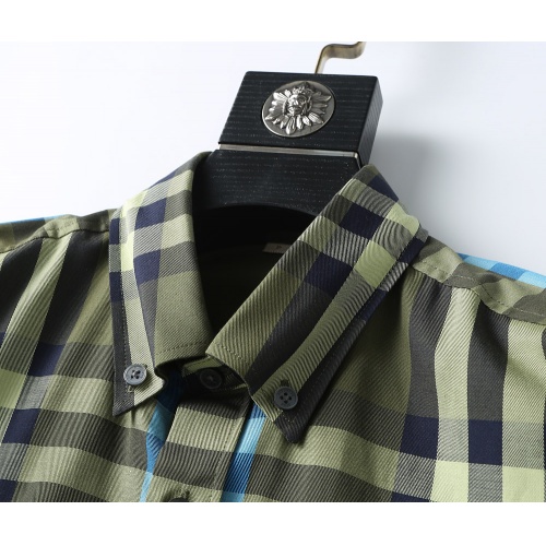 Replica Burberry Shirts Long Sleeved For Men #947919 $36.00 USD for Wholesale