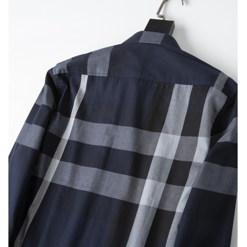 Replica Burberry Shirts Long Sleeved For Men #947920 $36.00 USD for Wholesale