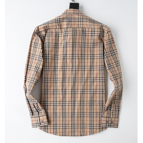 Replica Burberry Shirts Long Sleeved For Men #947922 $36.00 USD for Wholesale