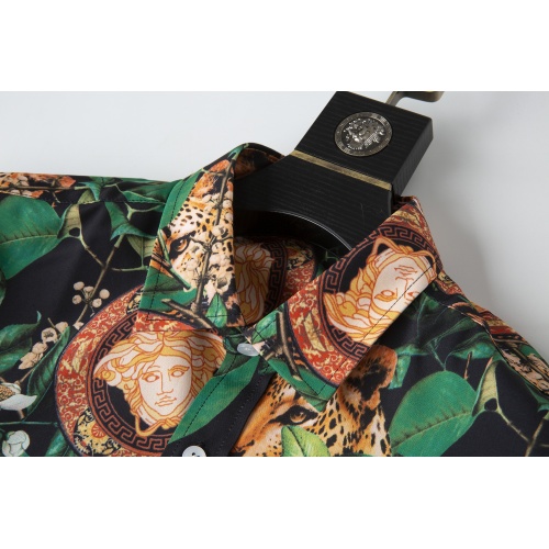 Replica Versace Shirts Short Sleeved For Men #947931 $32.00 USD for Wholesale