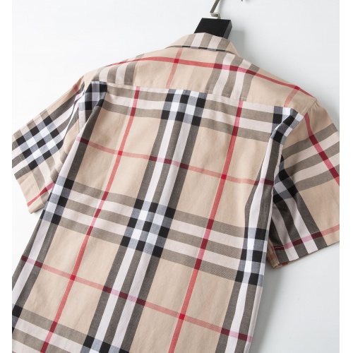 Replica Burberry Shirts Short Sleeved For Men #947943 $32.00 USD for Wholesale