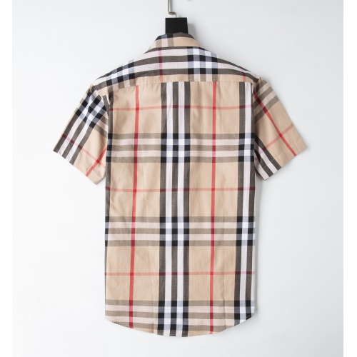 Replica Burberry Shirts Short Sleeved For Men #947944 $32.00 USD for Wholesale