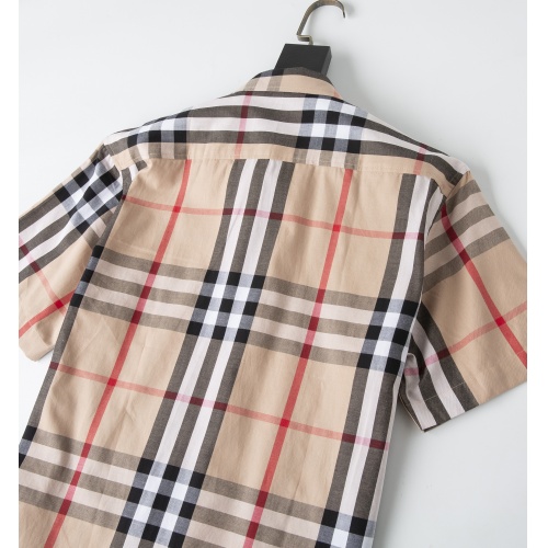 Replica Burberry Shirts Short Sleeved For Men #947944 $32.00 USD for Wholesale