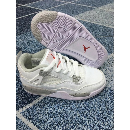 Air Jordan 4 IV Kids Shoes For Kids #948179 $56.00 USD, Wholesale Replica Air Jordan 4 IV Kids Shoes