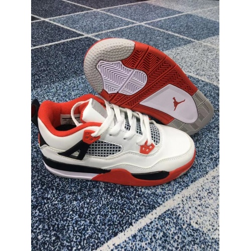 Air Jordan 4 IV Kids Shoes For Kids #948184 $56.00 USD, Wholesale Replica Air Jordan 4 IV Kids Shoes