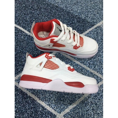 Replica Air Jordan 4 IV Kids Shoes For Kids #948184 $56.00 USD for Wholesale