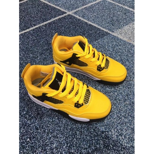 Replica Air Jordan 4 IV Kids Shoes For Kids #948185 $56.00 USD for Wholesale