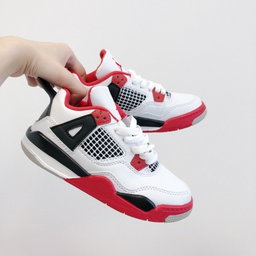 Air Jordan 4 IV Kids Shoes For Kids #948191 $58.00 USD, Wholesale Replica Air Jordan 4 IV Kids Shoes