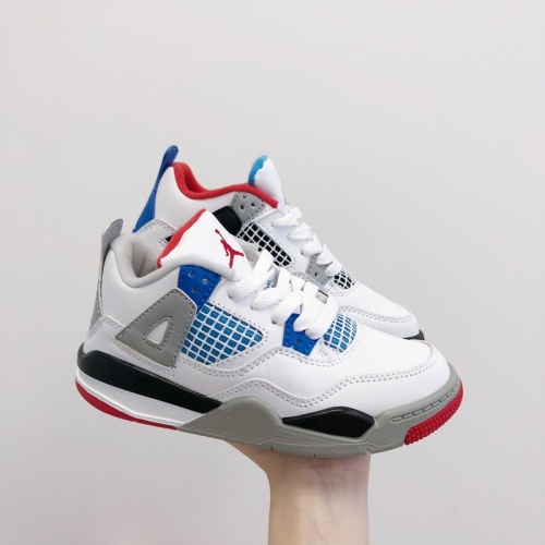 Air Jordan 4 IV Kids Shoes For Kids #948196 $58.00 USD, Wholesale Replica Air Jordan 4 IV Kids Shoes