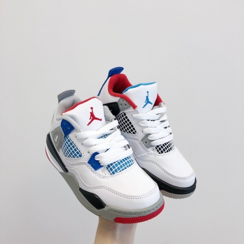 Replica Air Jordan 4 IV Kids Shoes For Kids #948196 $58.00 USD for Wholesale