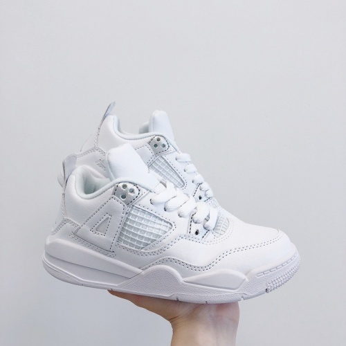 Air Jordan 4 IV Kids Shoes For Kids #948197 $58.00 USD, Wholesale Replica Air Jordan 4 IV Kids Shoes