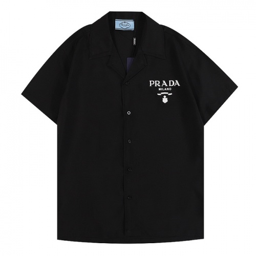 Prada Shirts Short Sleeved For Men #948574 $32.00 USD, Wholesale Replica Prada Shirts