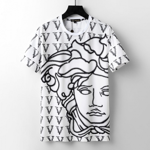 Versace T-Shirts Short Sleeved For Men #949614 $26.00 USD, Wholesale Replica Versace T-Shirts