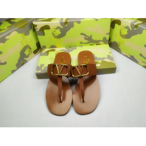 Valentino Slippers For Women #949727 $41.00 USD, Wholesale Replica Valentino Slippers