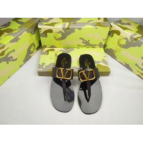 Valentino Slippers For Women #949729 $41.00 USD, Wholesale Replica Valentino Slippers