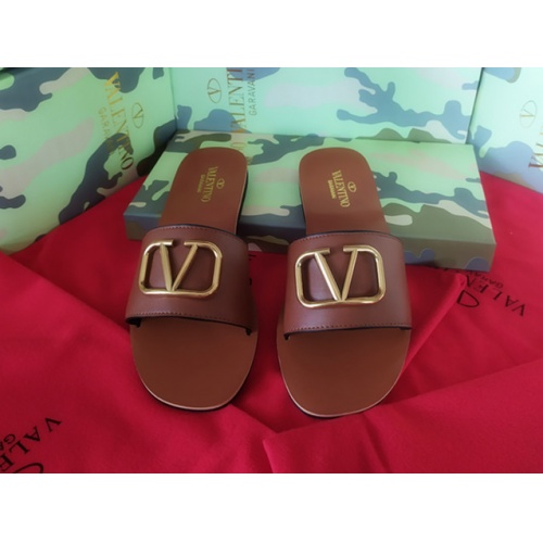 Valentino Slippers For Women #949733 $41.00 USD, Wholesale Replica Valentino Slippers