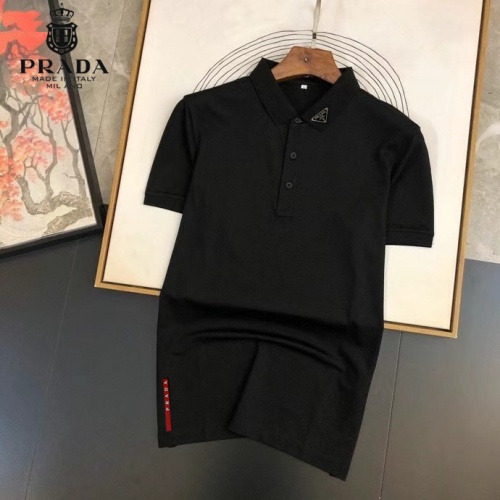 Prada T-Shirts Short Sleeved For Men #950139 $29.00 USD, Wholesale Replica Prada T-Shirts