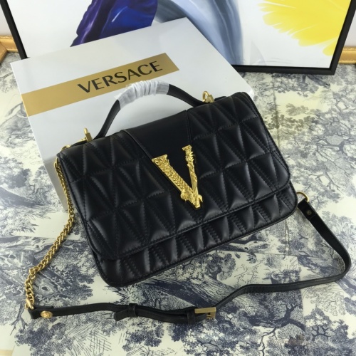 Versace AAA Quality Messenger Bags For Women #951388 $145.00 USD, Wholesale Replica Versace AAA Quality Messenger Bags