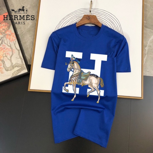 Hermes T-Shirts Short Sleeved For Men #955283 $25.00 USD, Wholesale Replica Hermes T-Shirts