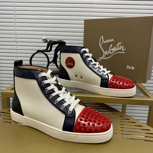 Christian Louboutin High Tops Shoes For Women #955649 $92.00 USD, Wholesale Replica Christian Louboutin High Top Shoes